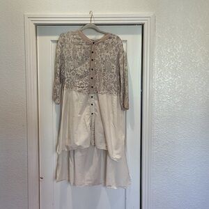 Magnolia Pearl Sybeal Chemise Silk Top